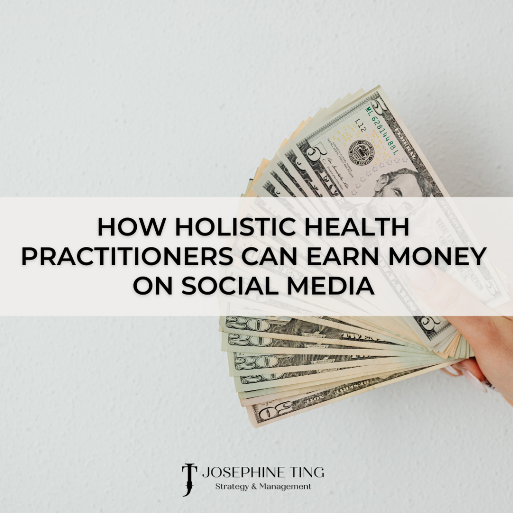 How Holistic Health Practitioners Can Earn Money on Social Media